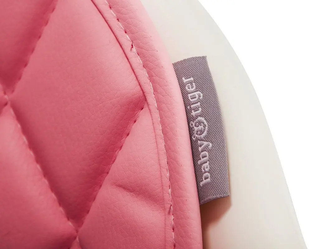 Стульчик для кормления KinderKraft Sienna (Pink/White) - 12