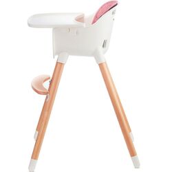 Стульчик для кормления KinderKraft Sienna (Pink/White) Thumb