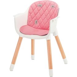 Стульчик для кормления KinderKraft Sienna (Pink/White) Thumb