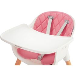 Стульчик для кормления KinderKraft Sienna (Pink/White) Thumb