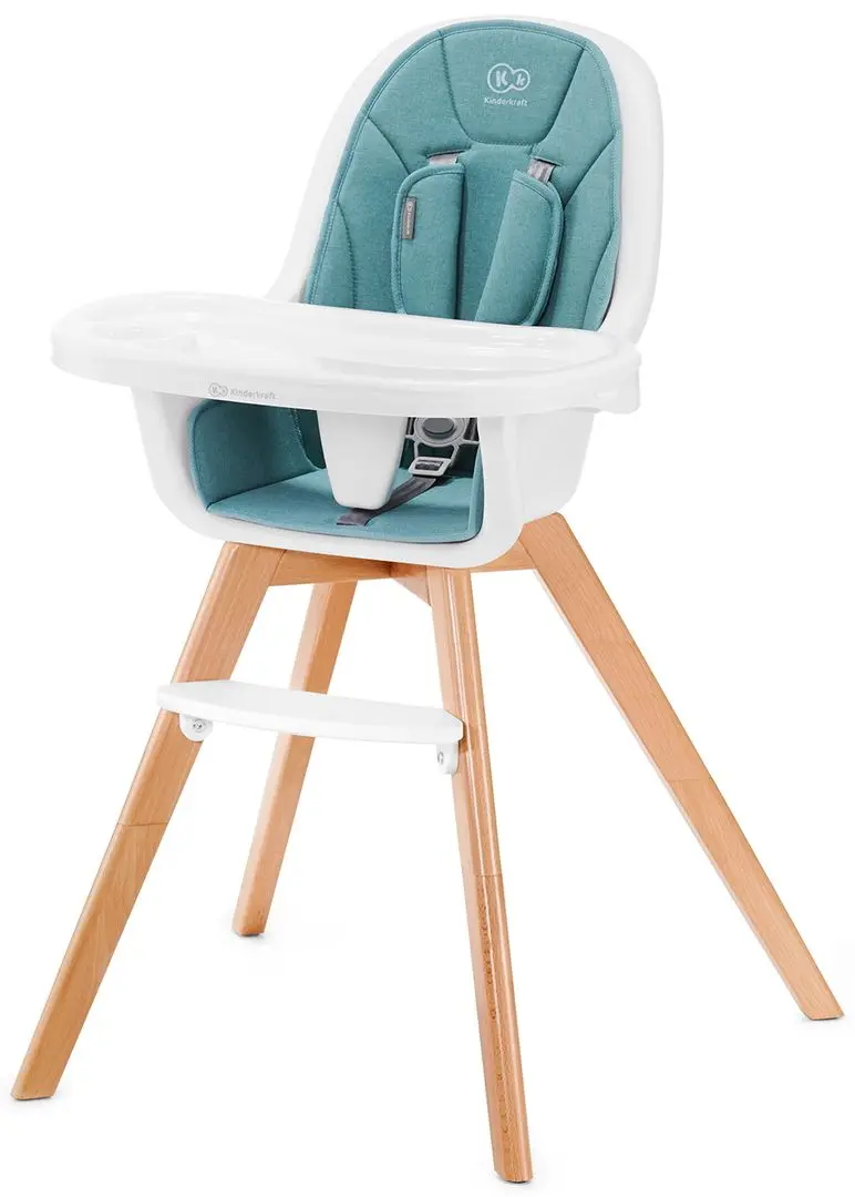 Стульчик для кормления Kinderkraft Tixi (Turquoise)