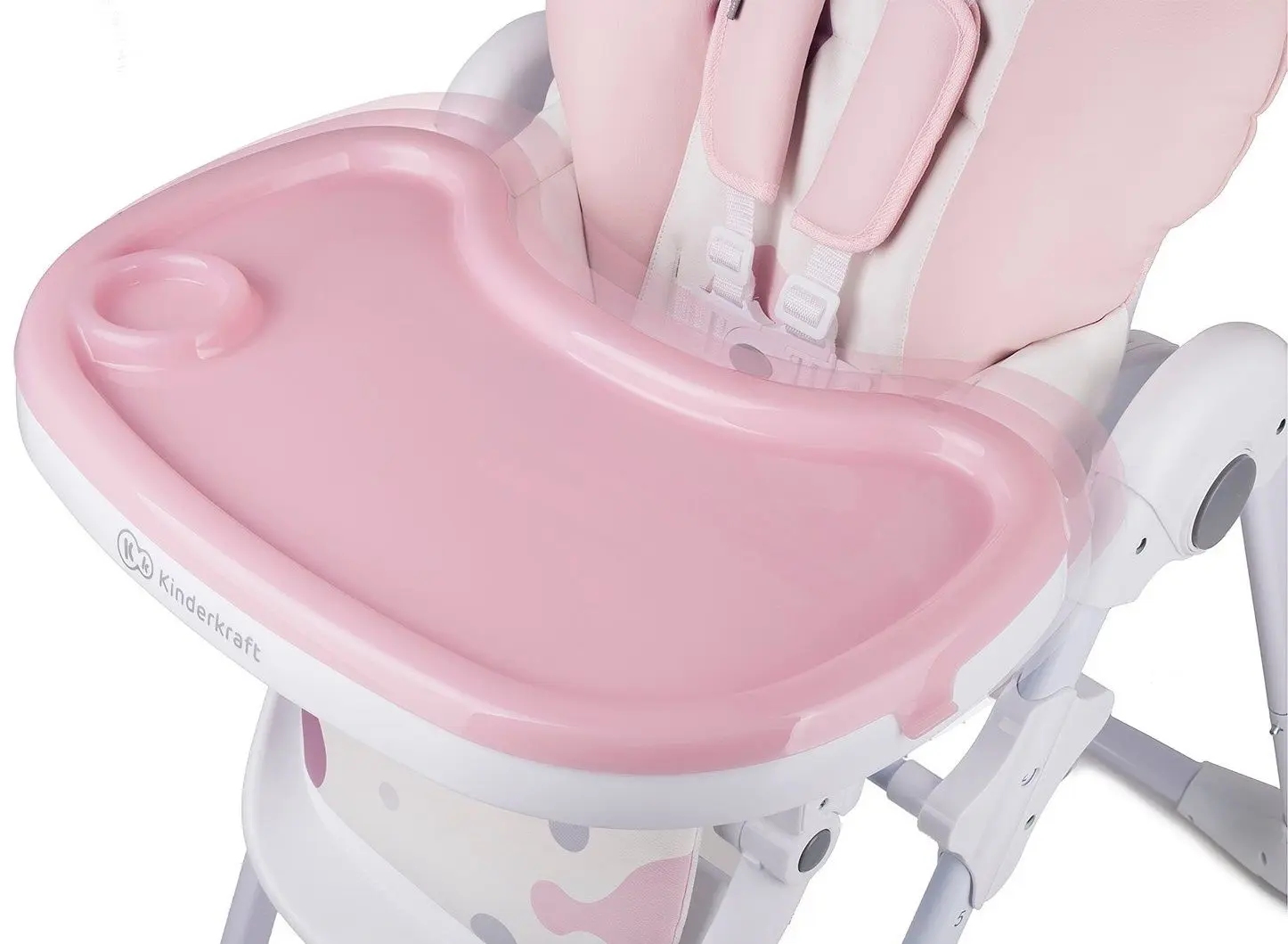 Стульчик для кормления Kinderkraft Yummy (Pink) - 3