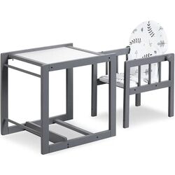 Scaun pentru hranire 2in1 Klups Lily (Graphite) Thumb