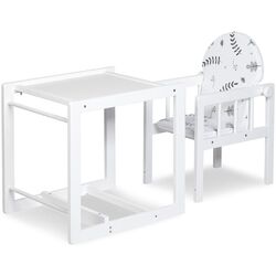 Стульчик для кормления 2в1 Klups Lily (White) Thumb