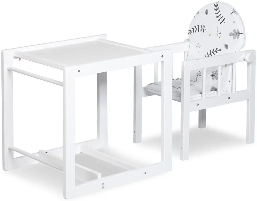 Стульчик для кормления 2в1 Klups Lily (White) - 2