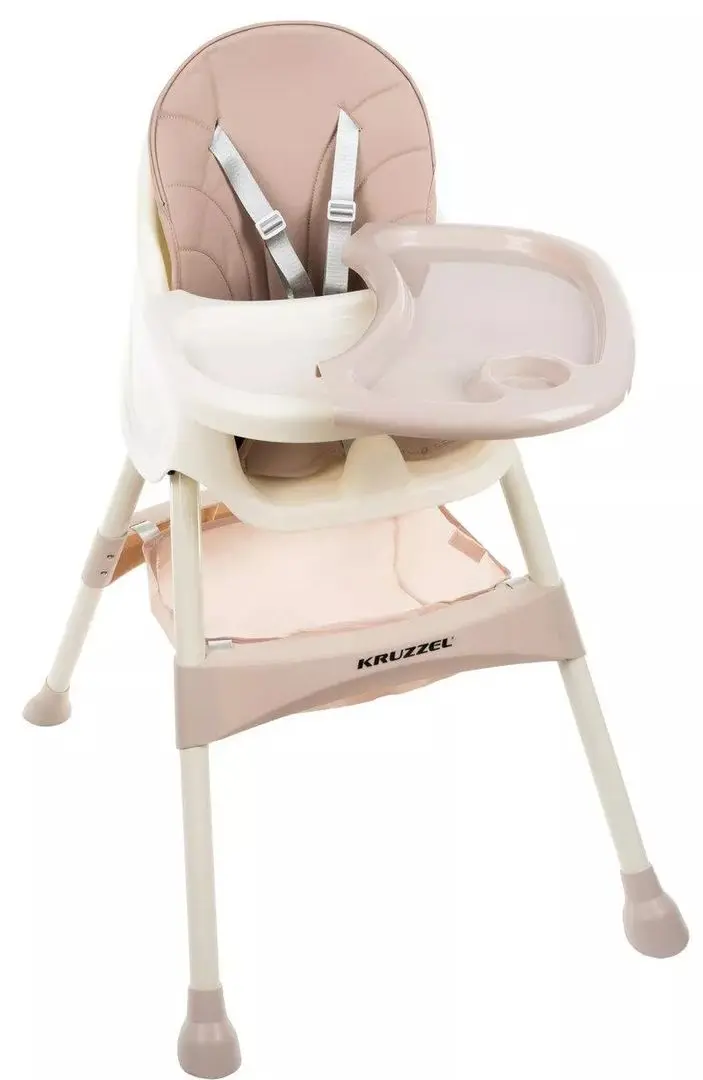 Стульчик для кормления 3в1 Kruzzel 12058 (Pink) - 7
