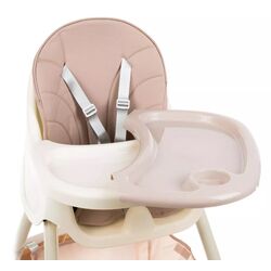 Стульчик для кормления 3в1 Kruzzel 12058 (Pink) Thumb