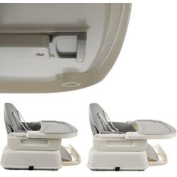 Стульчик для кормления 6в1 Kruzzel 22014 (Grey) Thumb