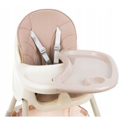 Стульчик для кормления Kruzzel 12058 (Powder Pink) Thumb