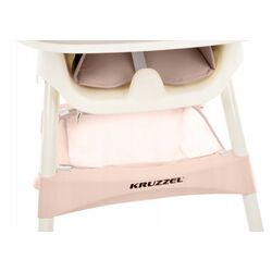 Стульчик для кормления Kruzzel 12058 (Powder Pink) Thumb