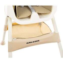 Стульчик для кормления Kruzzel 12060 (Beige) Thumb