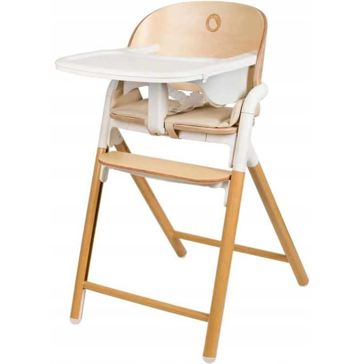 Scaun pentru hranire 3in1 Lionelo Celia (White/Natural)