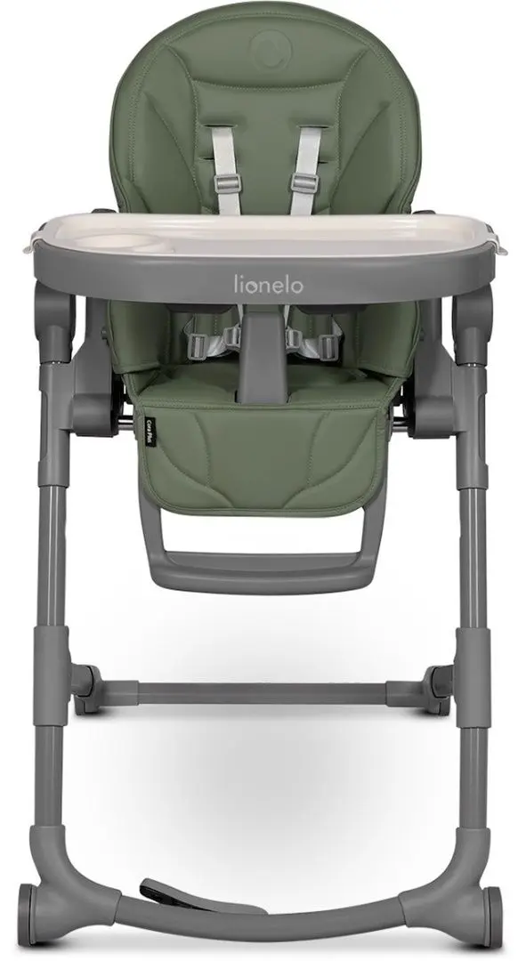 Scaun pentru hranire 2in1 Lionelo Cora Plus (Green Olive)