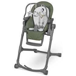 Scaun pentru hranire 2in1 Lionelo Cora Plus (Green Olive) Thumb