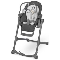 Scaun pentru hranire 2in1 Lionelo Cora Plus (Grey Stone) Thumb