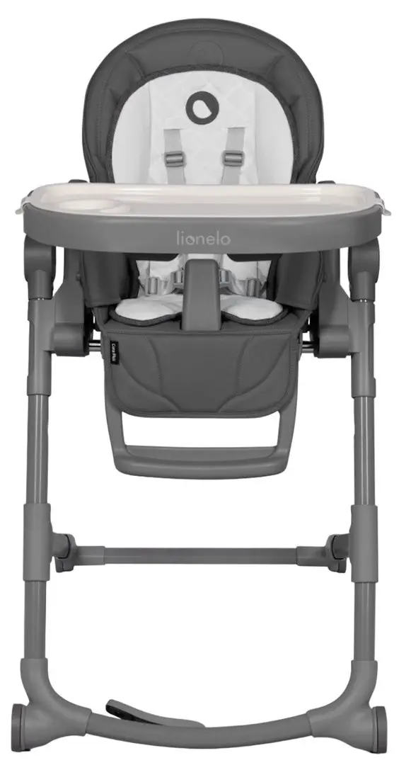 Scaun pentru hranire 2in1 Lionelo Cora Plus (Grey Stone)