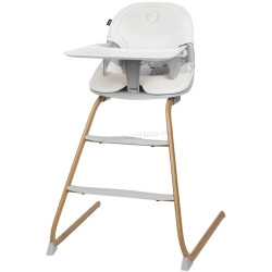 Scaun pentru hranire 2in1 Lionelo Dalia (Grey Stone/Natural)