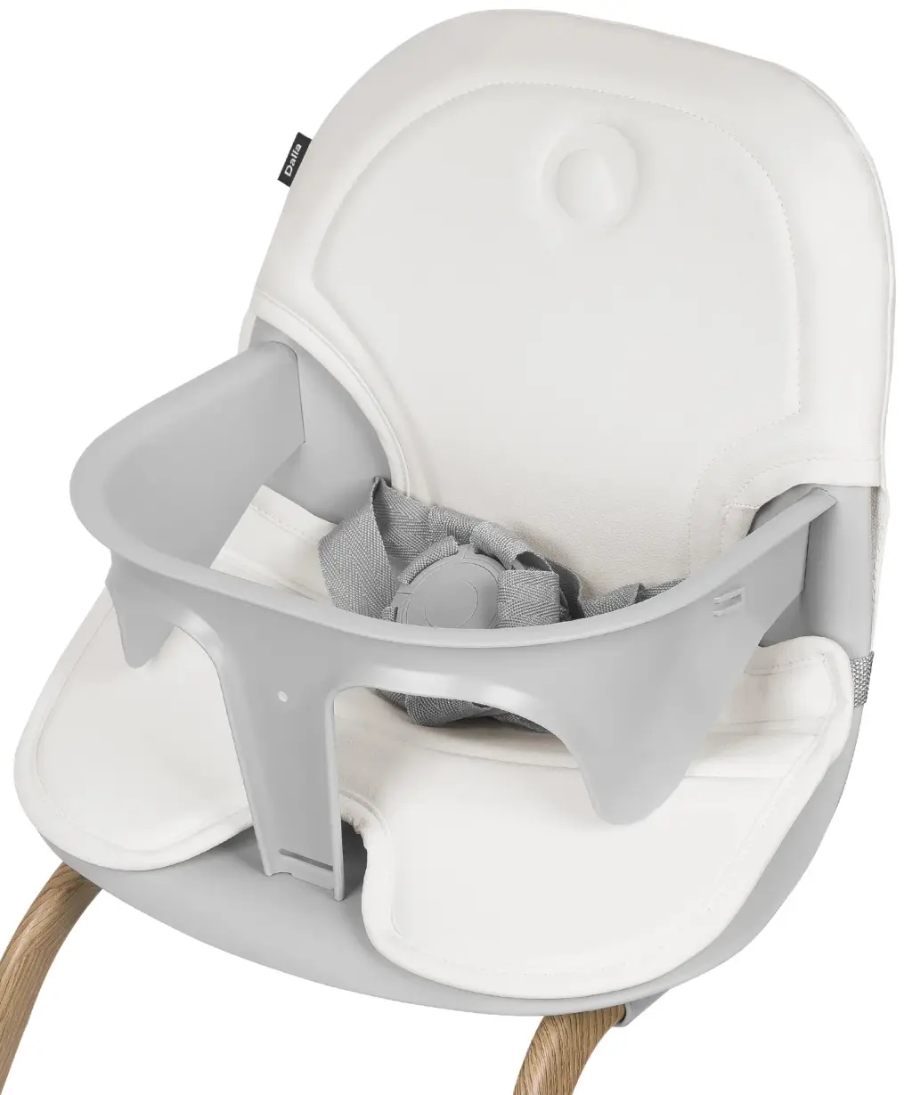 Scaun pentru hranire 2in1 Lionelo Dalia (Grey Stone/Natural)