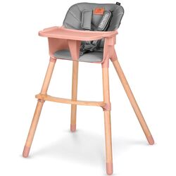 Scaun pentru hranire 2in1 Lionelo Koen (Pink/Grey)