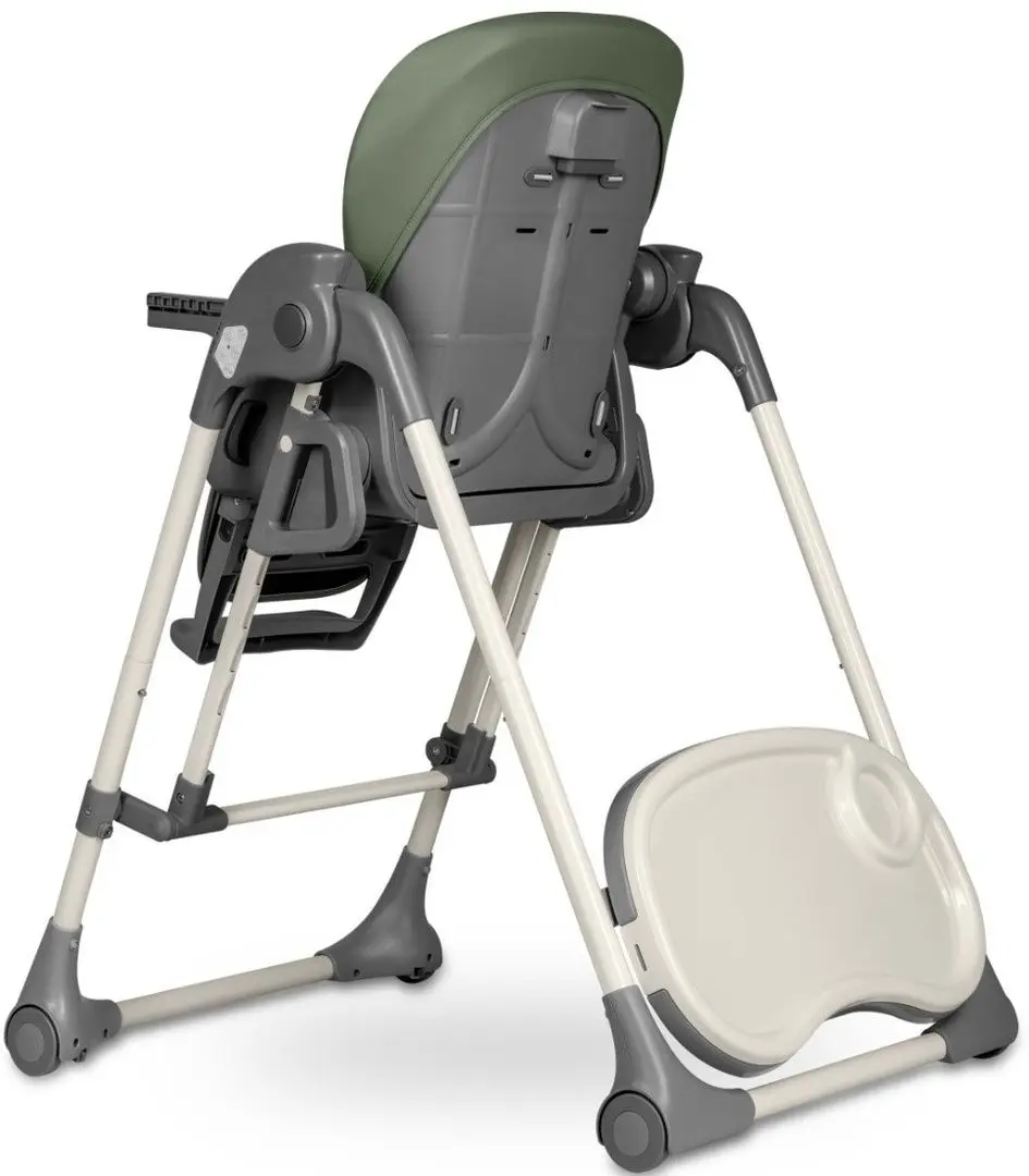 Scaun pentru hranire 2in1 Lionelo Laurice (Green Olive)