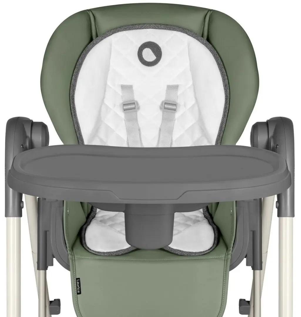 Scaun pentru hranire 2in1 Lionelo Laurice (Green Olive)