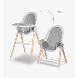 Стульчик для кормления 2в1 Lionelo Maya (White) Thumb