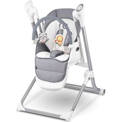 Scaun pentru hranire 2in1 Lionelo Niles (Gray/White) Thumb