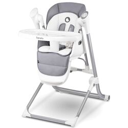 Scaun pentru hranire 2in1 Lionelo Niles (Gray/White)