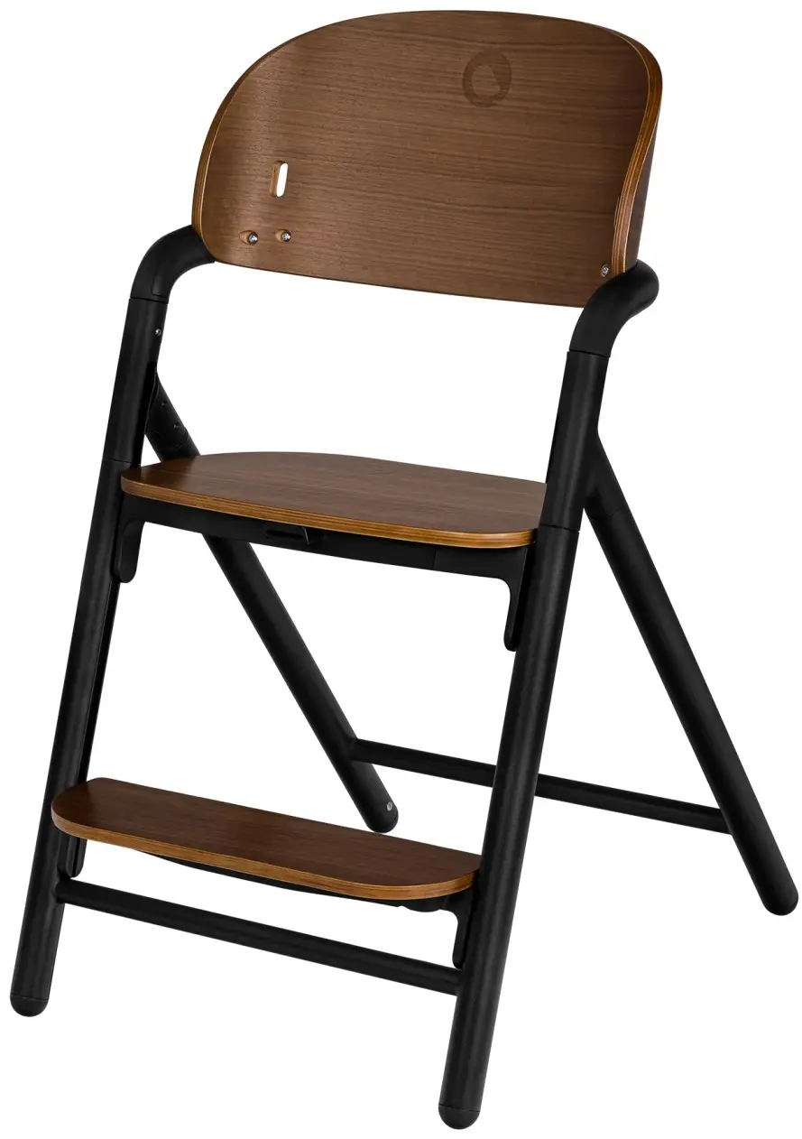Стульчик для кормления 3в1 Lionelo Celia (Black/Wood)
