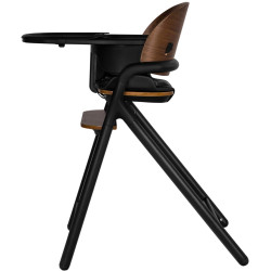 Стульчик для кормления 3в1 Lionelo Celia (Black/Wood) Thumb