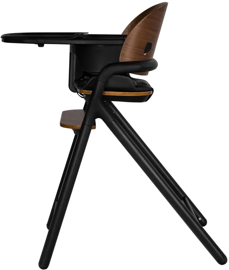 Стульчик для кормления 3в1 Lionelo Celia (Black/Wood)