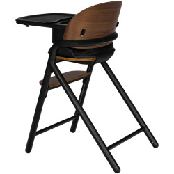 Стульчик для кормления 3в1 Lionelo Celia (Black/Wood) Thumb