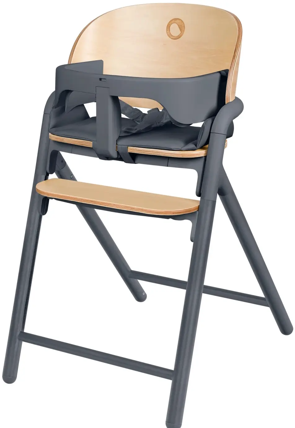 Стульчик для кормления 3в1 Lionelo Celia (Grey/Wood)