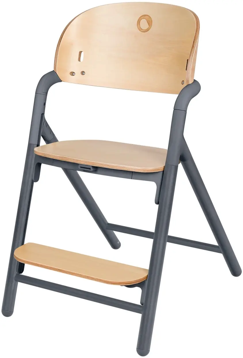 Стульчик для кормления 3в1 Lionelo Celia (Grey/Wood)