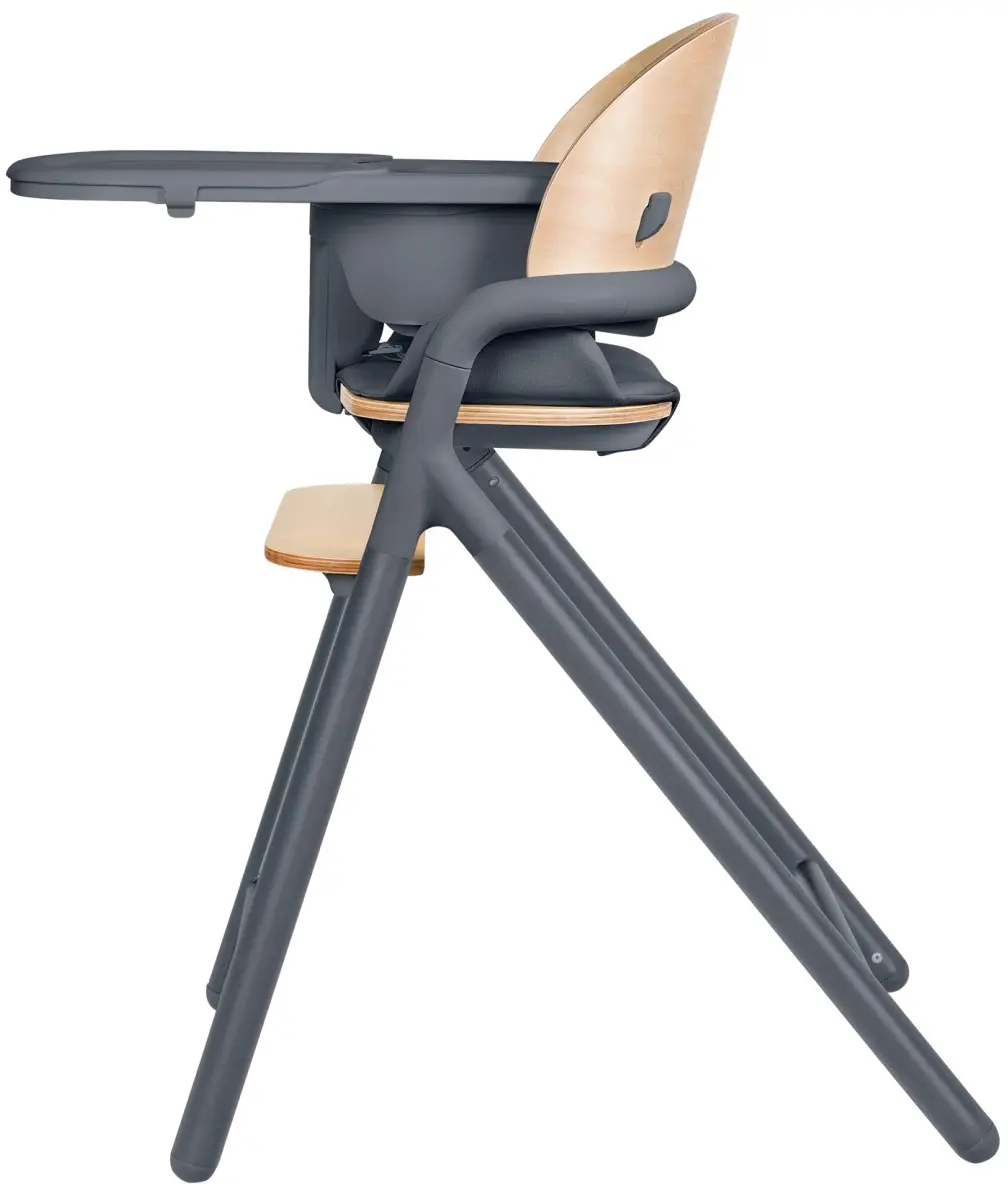 Стульчик для кормления 3в1 Lionelo Celia (Grey/Wood)
