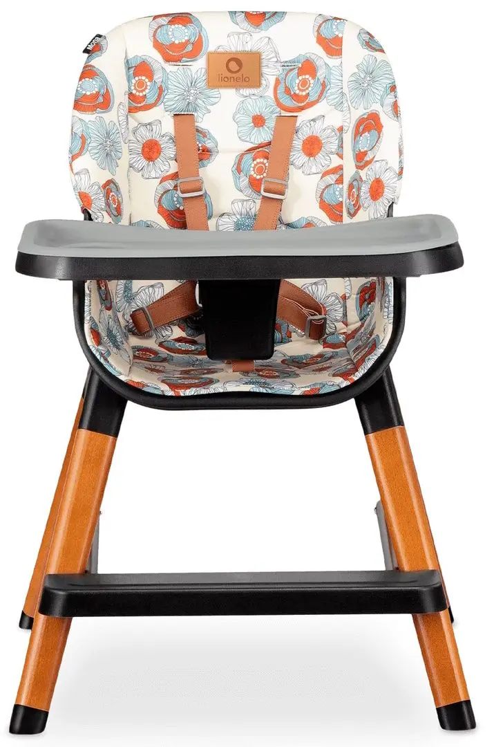 Стульчик для кормления 4в1 Lionelo Mona (Flower) - 5
