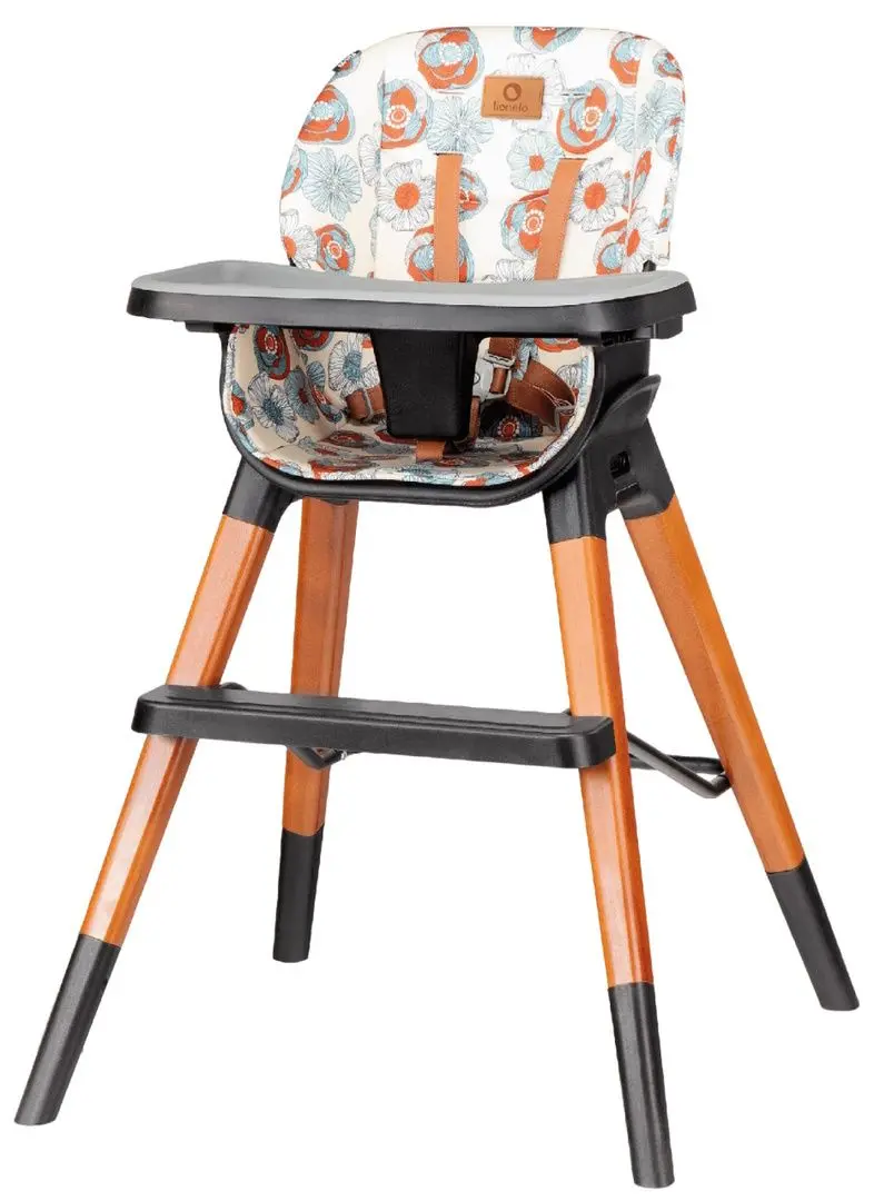 Стульчик для кормления 4в1 Lionelo Mona (Flower)