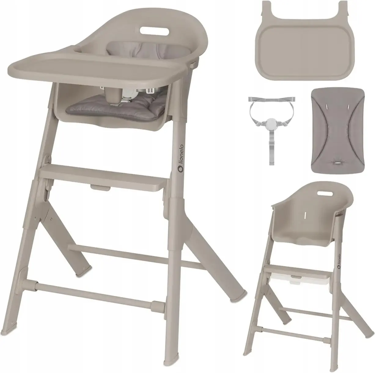 Scaun pentru hranire Lionelo Beny (Beige Sand) - 2