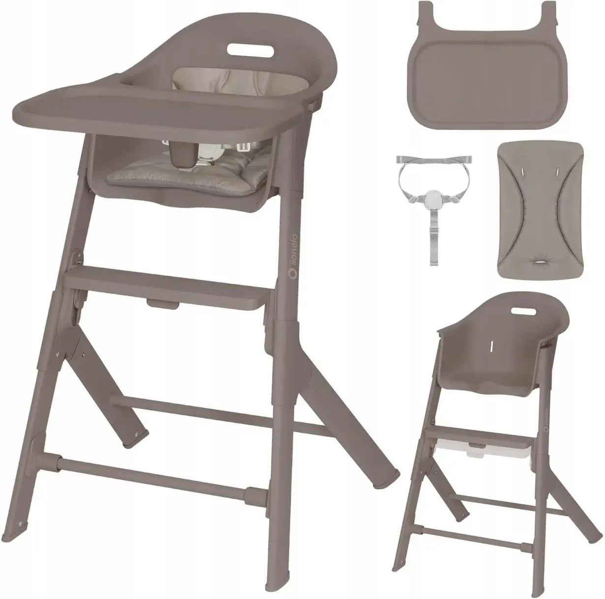 Scaun pentru hranire Lionelo Beny (Beige Taupe) - 2