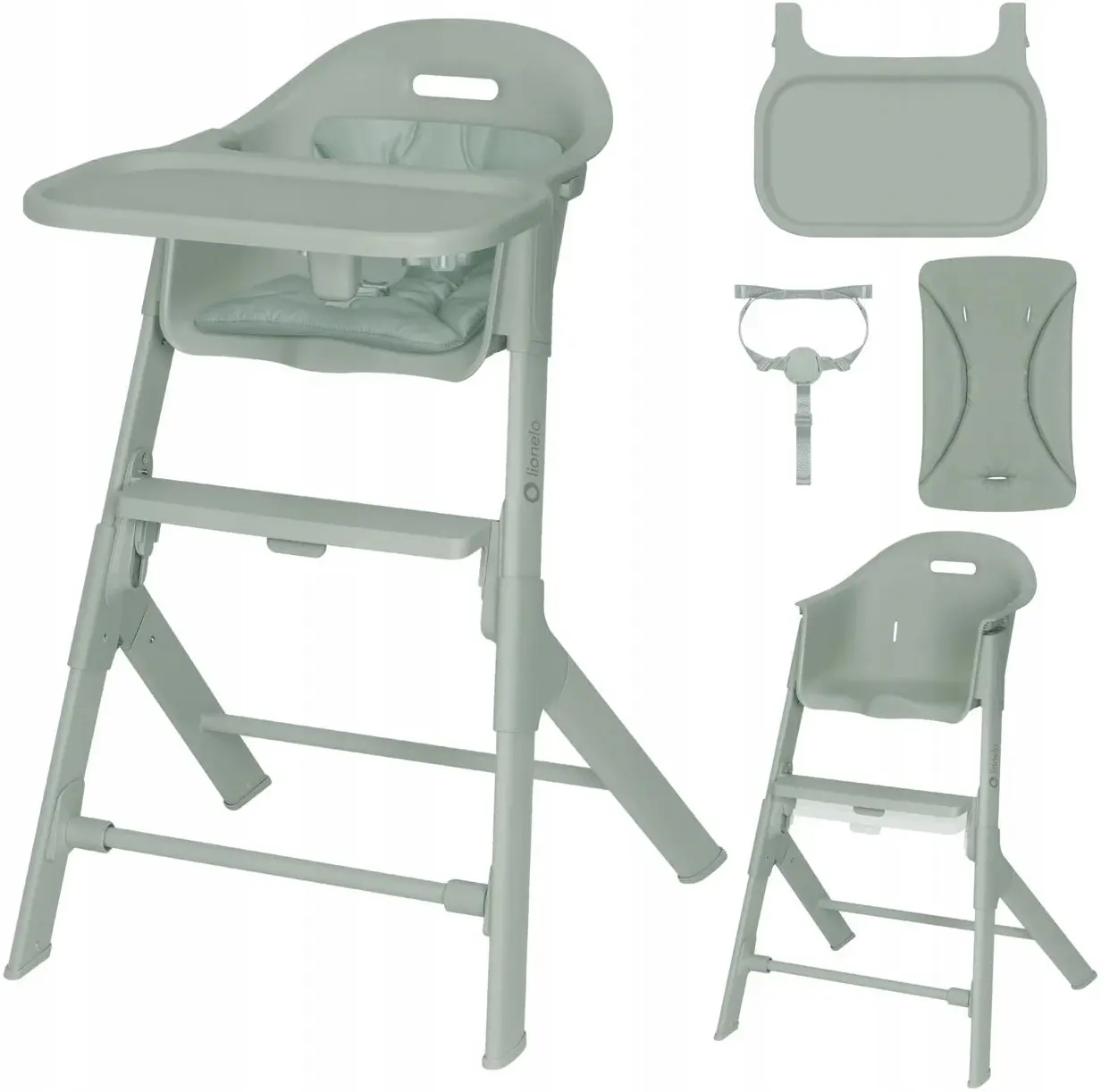 Scaun pentru hranire Lionelo Beny (Green Sage) - 2