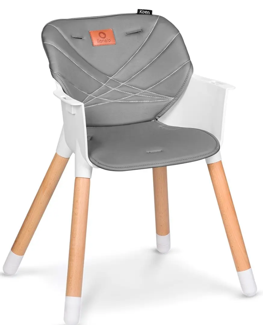 Scaunel pentru hranire Lionelo Koen (Grey Stone)
