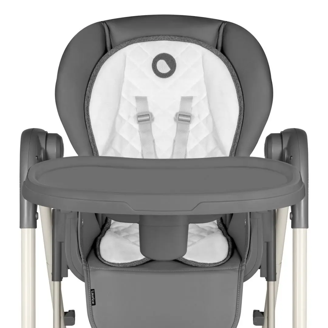 Scaunel pentru hranire Lionelo Laurice (Grey Stone)