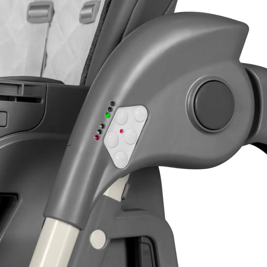 Scaunel pentru hranire Lionelo Laurice (Grey Stone)