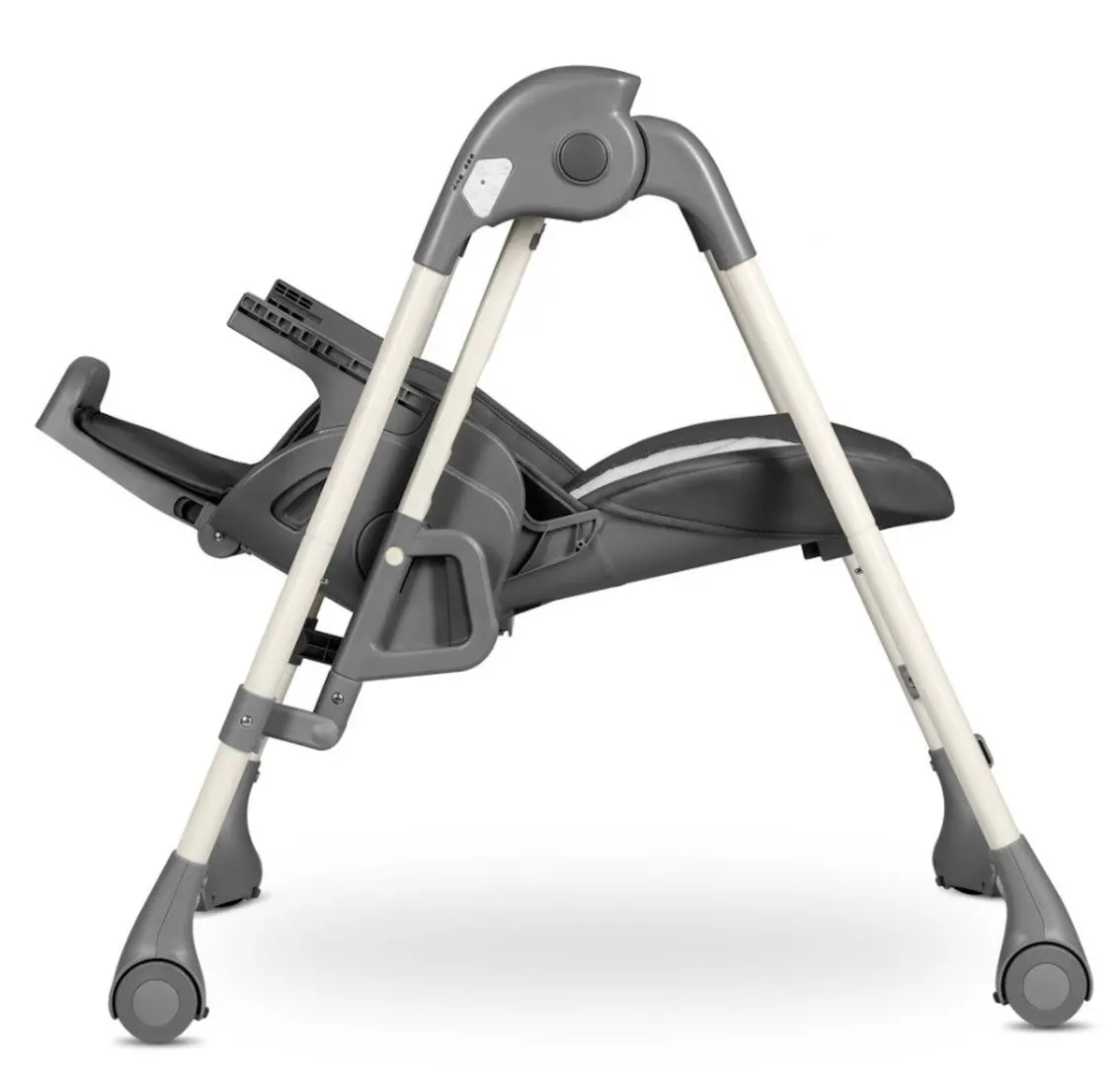 Scaunel pentru hranire Lionelo Laurice (Grey Stone)