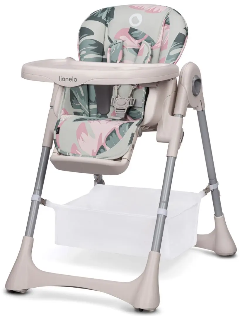Scaun pentru hranire Lionelo Zanna (Bubblegum)