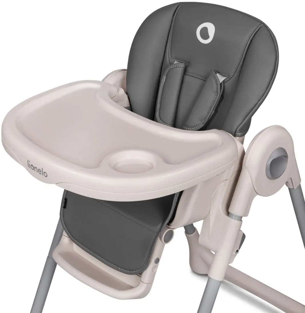 Scaun pentru hranire Lionelo Zanna (Grey Stone)