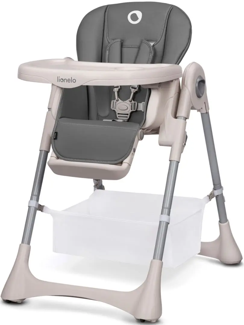 Scaun pentru hranire Lionelo Zanna (Grey Stone)