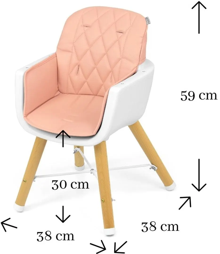 Стул для кормления 2в1 Milly Mally Espoo 26020 (Pink) - 8