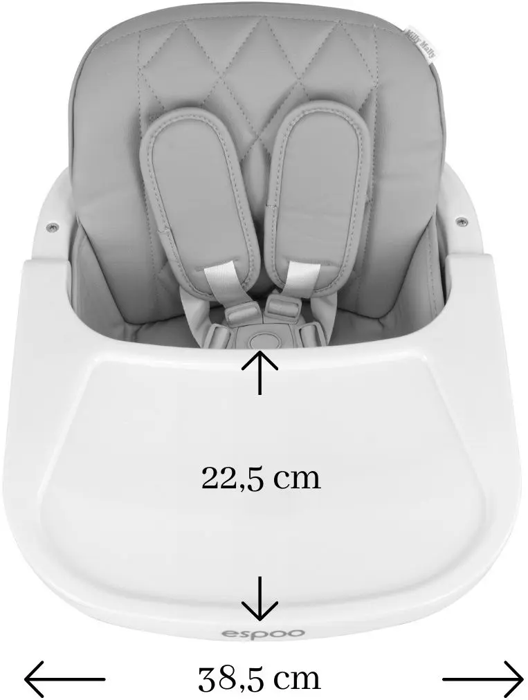 Стул для кормления 2в1 Milly Mally Espoo 26020 (Pink) - 5