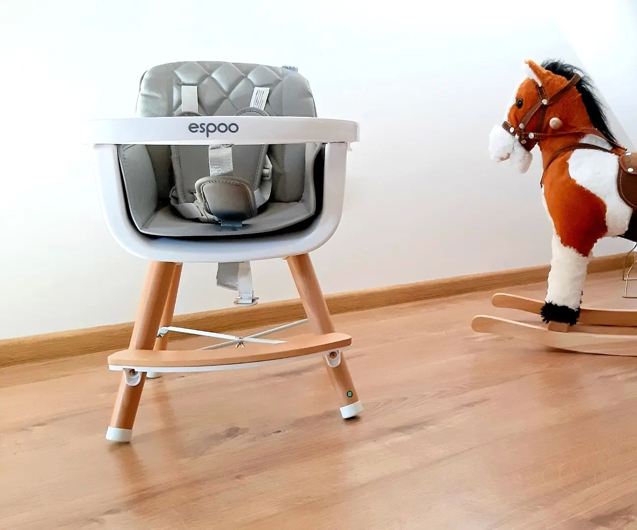 Стул для кормления 2в1 Milly Mally Espoo 26020 (Pink) - 2